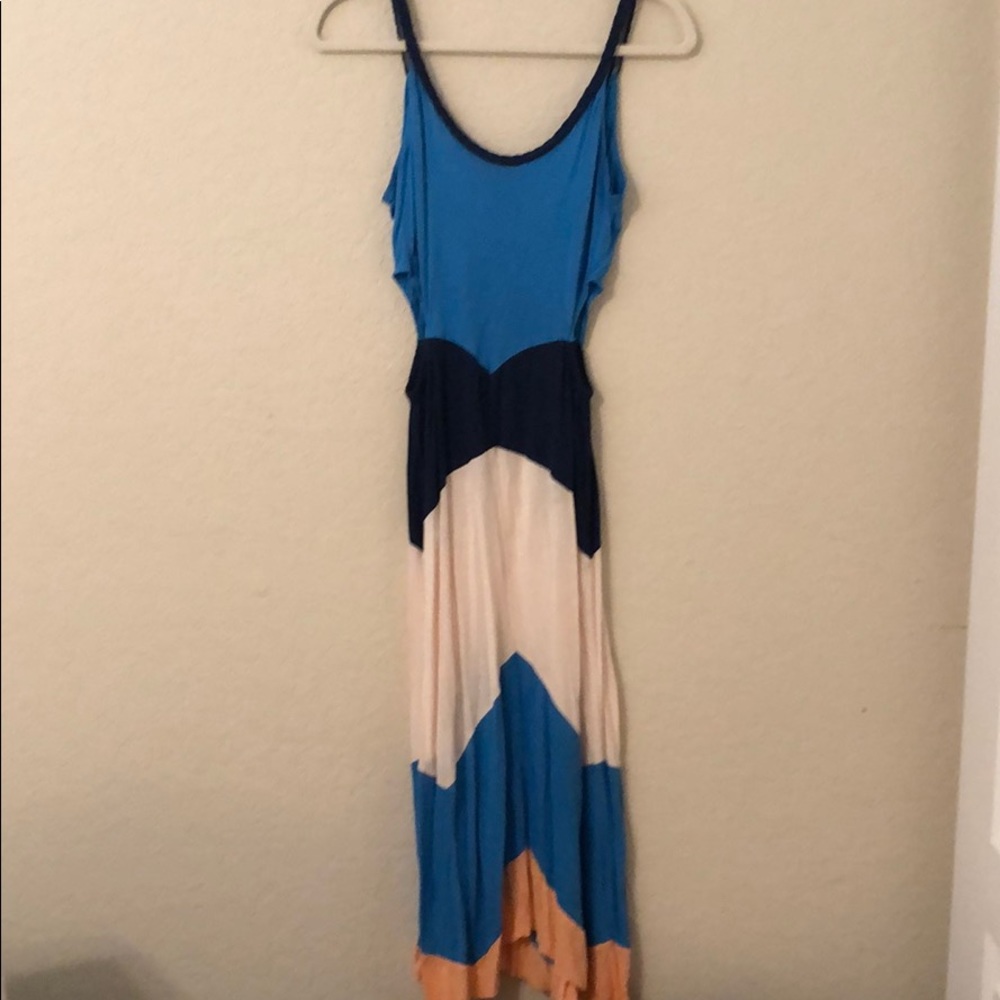 Knit stripe dress
